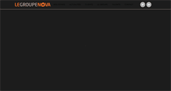 Desktop Screenshot of legroupenova.com